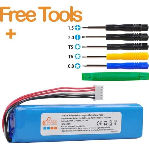 5500mAh Speaker Battery Bateria GSP0931134 for JBL Xtreme Wireless with Tool