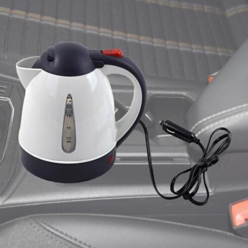 12V150W 24V250W 1.0L Stainless Steel Car Automobile Electric Kettle Auto Tea Water Coffee Heater Cup