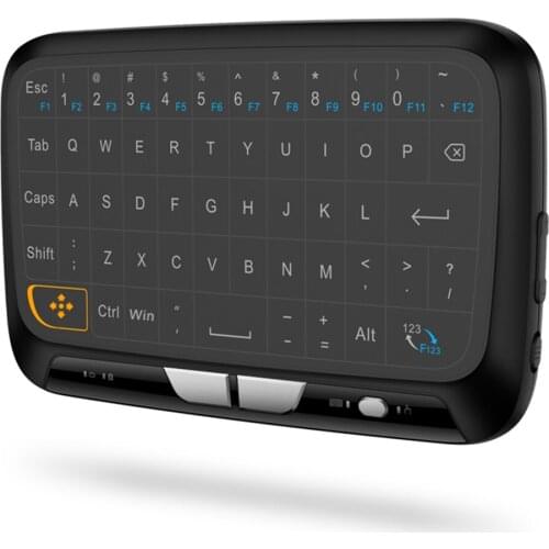 Full Touchpad Wireless Mini keyboard 2.4GHz Air Mouse tv Remote Control with Large Touch pad For Smart tv Android TV Box PC
