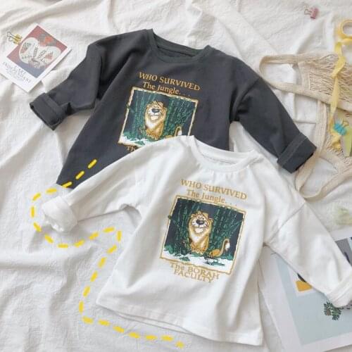 Deer Jonmi Long Sleeve T-Shirts For Boys