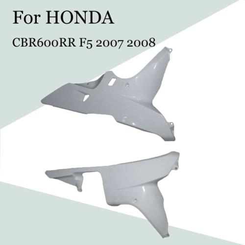 For HONDA CBR600RR F5 2007 2008 Motorcycle Unpainted Bodywork Under Side Cover ABS Injection Fairings Accessories
