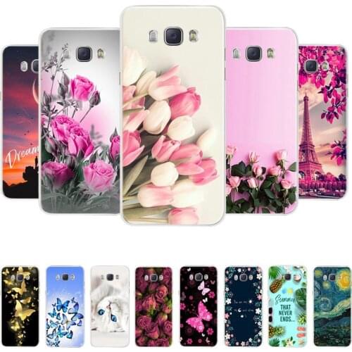 For Samsung Galaxy J7 2016 J710 J710F Case Silicone Soft Back Cover Cases For Fundas Samsung J7 2016 phone case protection cover