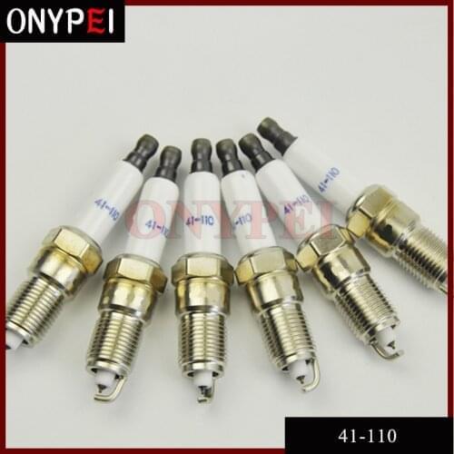 6x Iridium Spark Plugs 41-110 12621258 For Chevrolet Buick GMC Hummer Isuzu