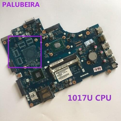 PALUBEIRA motherboard LA-9104P with CPU 1017U For Dell FOR Inspiron 3721 3521 Laptop Motherboard CN-0GY07W 0GY07W 100% full Test