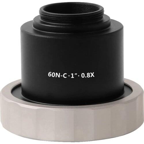 Zeiss microscope C-Mount adapter CCD CMOS lens 60N-C CSN080XC 0.80X AXIO microscope camera adaptor for 1inch, 2/3inch Sensor