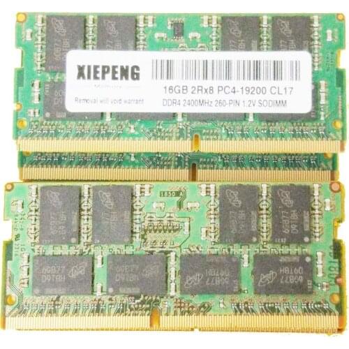 16GB 2Rx8 PC4-19200S 2400MHz DDR4 8gb 2400T Notebook Memory 4G pc4 19200 RAM for Lenovo ThinkPad X210 T580 T490 T480s X1 Extreme