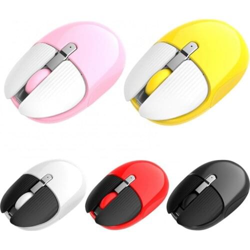 Rechargeable wireless bluetooth 2.4GHz mute mouse desktop computer laptop mute home office