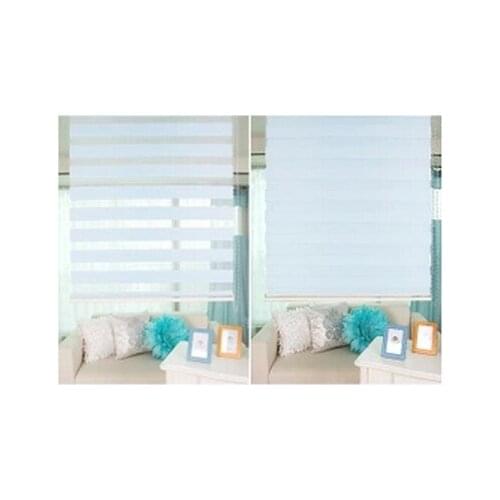 Popular zebra blinds/double-layer roller blinds/ready made curtain/curtain fabric curtain window curtain
