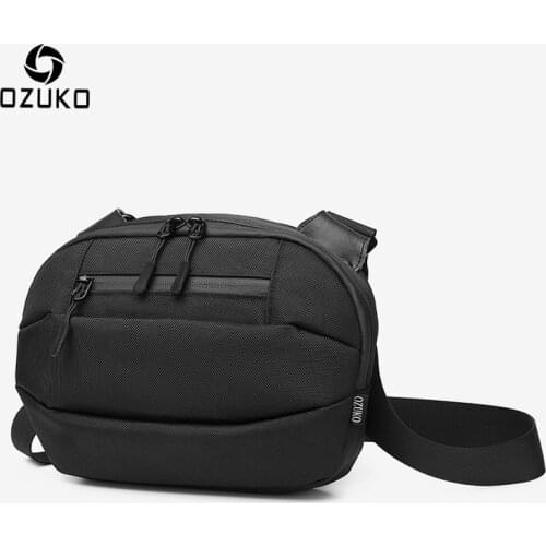 OZUKO New Men Shoulder Bag High Quality Waterproof Male Messenger Bags Fashion Crossbody Bag for Teenage Light Weight Travel Bag