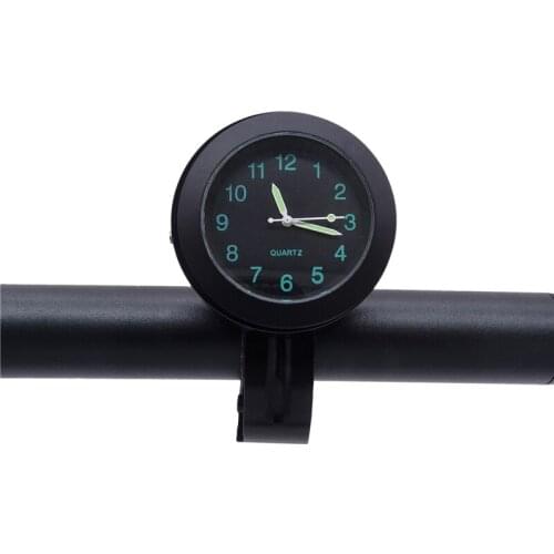 Universal Quartz Waterproof Motorcycle Handlebar Clock Buckle Table Bicycle Handlebar Watch Motorbike Electric Vehicle Clock Kit