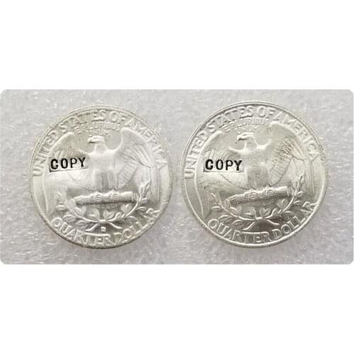 Washington Quarter back UNC Two Face Copy Coin commemorative coins