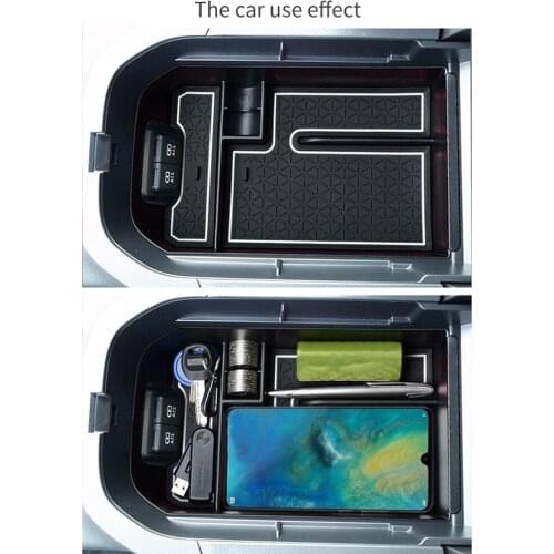 Glove Car Storage Box Central Console Tray Organizer Plastic Accessories