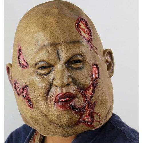 Creepy Scary Costume Mask For Adults Party Horror Props Halloween Decoration Accessories Festival Cosplay Supplie Halloween Mask