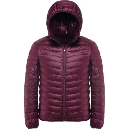 Winter Light Duck Down Jacket Men Ultralight Plus Size Coat 5xl 6xl Men Coats Mens Down Jacket Parka Pluma Hombre KJ321