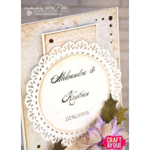 2021Circle Flower Metal Cutting Dies Stencil for DIY Scrapbooking Stamps Dies Embossing Paper Cards Making Crafts Dies