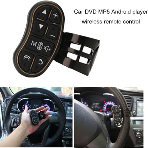Car DVD MP5 Android player wireless remote control Steering wheel multi-function remote controller Buttons Car Remote Control