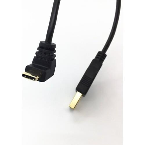 Free Delivery USB 2.0 A Male To 90 Degree Angle TypeC Type-c Cable for LG V30s+ ,V30s,Q6a,G6+,G6,G20,LG G5 SE