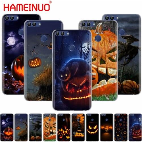 HAMEINUO Halloween pumpkin cell phone Cover Case for huawei Honor Y5 7C Y625 Y635 Y6 Y7 Y9 2017 2018 Prime PRO