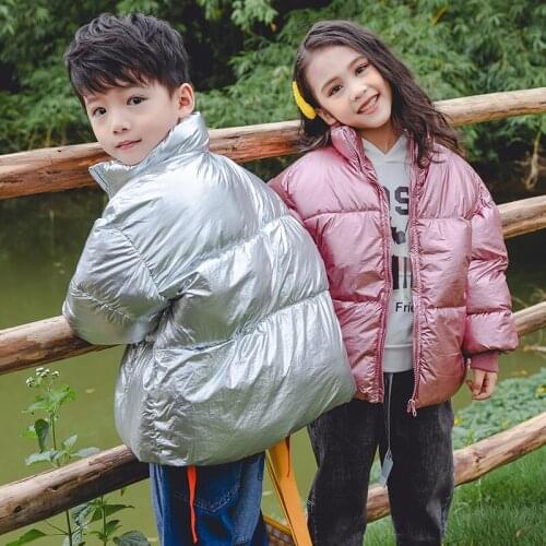 Childrens Clothes Cotton Coat 2019 New Winter Jacket Childrens Cotton Clothes Boys and Girls Warm Coat