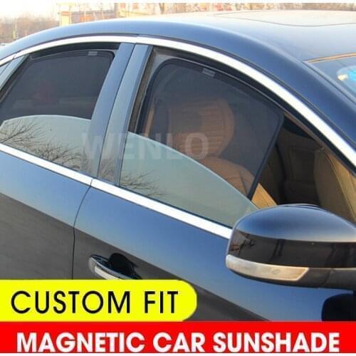 For Honda Accord 8th 2008-2012 Front Windshield Car Sunshade Side Window Blind Sun Shade Magnetic Ourdoor Visor Mesh Curtain Net