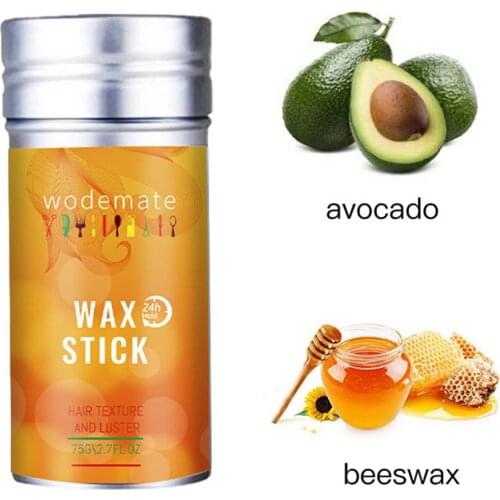 75g Hair Wax Edge - Control Gel Stick Thin Baby Hair Perfect Hair Line Styling Smooth Frizziy Hairs Non Greasy No Residues