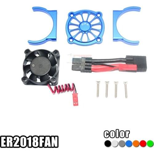 GPM TRAXXAS E REVO 2.0 86086-4 aluminum alloy motor radiator with fan - set ER2018FAN