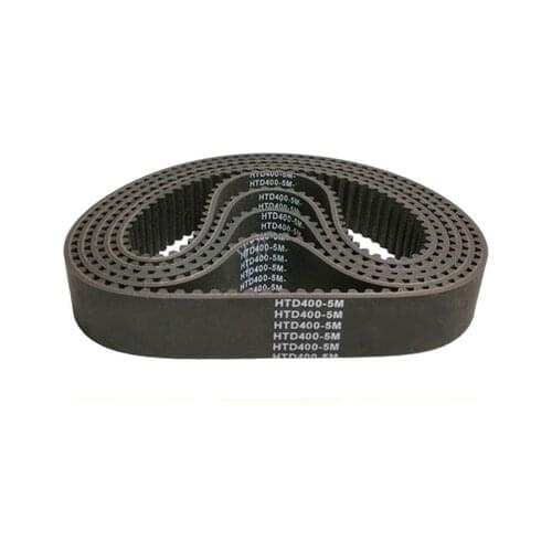 HTD400-5M HTD405-5M HTD410-5M HTD415-5M Rubber Timing Belt Black 1PC