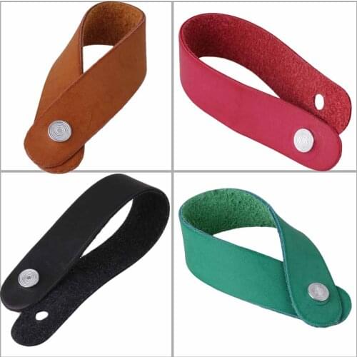 Guitar Headstock Tie Leather 198x20mm Musical Accessory