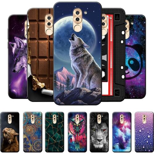 Honor 6X Case Matte Case For Huawei Honor 6X Silicone Soft Back Cover Phone Case For Huawei Honor6X 6X 6 X TPU Phone Cover Coque
