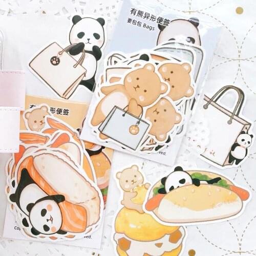 Cute Panda Memo Set Memo Pad DIY Scrapbooking Plan Pad Bullet Journal Note