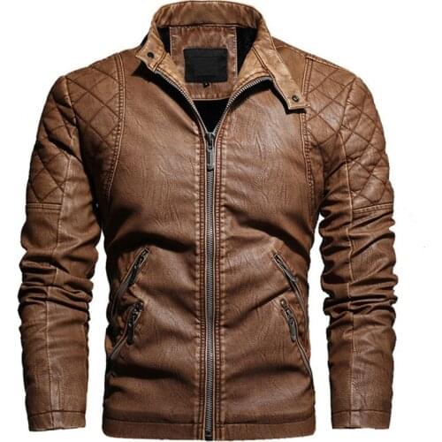 Mens PU Jackets Outwear Leather Hooded Jacket Winter Fleece Casual Motorcycle Jackets Autumn Male PU Coat Mens Brand Clothing