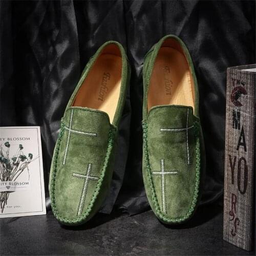 Genuine Leather Men Casual Shoes Male Loafers Breathable Moccasins Slip On Driving Shoes Mens Flats Zapatos De Hombre