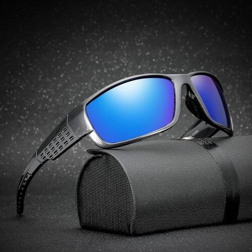 NOMANOV 2018 New Sports Style Windshield Outdoor Men Multicolor Polarized Sunglasses Mirror Colorful Lens