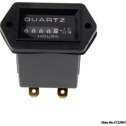 New DC12V-36V Generator Sealed Hour Meter Counter For Boats Trucks Tractors Cars