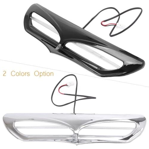 Fairing Vent Accent Trim w/ LED Light Lamp for Harley Electra Street Tri Glide 2014 2015 2016 Motorbike Spare Parts Accessories