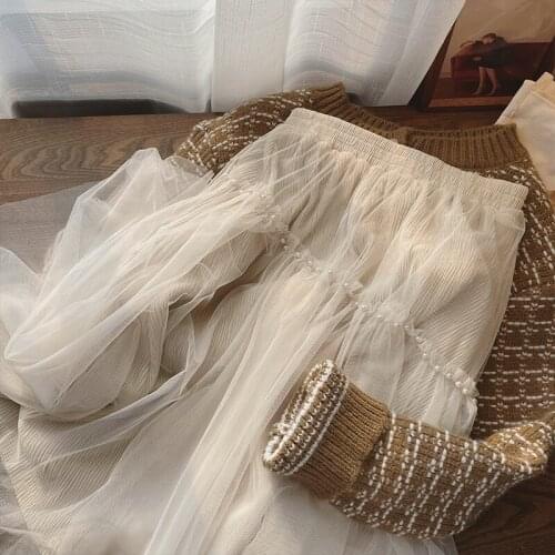 Poberlagals High Waist Skirts For Women