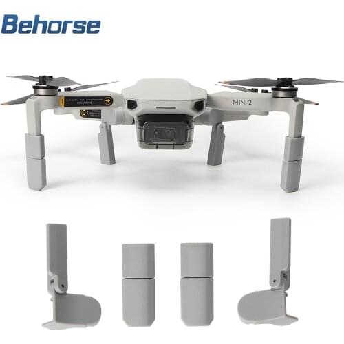 Extended Landing Gear for DJI Mini 2 Protective Support Extensions Leg Shock-Absorb Stabilizer for Mavic Mini 2 Drone