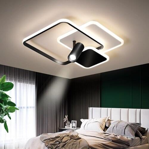 Modern Nordic bedroom lamp LED ceiling lamp simple modern atmosphere 2021 new creative Nordic personality lamp room lamp