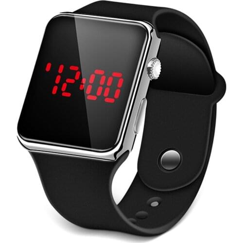 Sport Digitale Uhr Manner Frauen LED Uhr Silikon Elektronische Uhr Paar Uhren Uhr Relogio Digitale Montre Homme