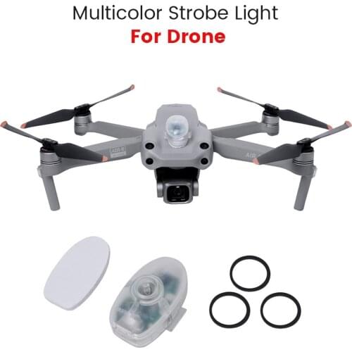 For DJI Mini SE/Air 2S/Mavic 2 LED light Night Flight Warning Lamp Headlight Flash Eye Lights Chargeable Drone Accessories