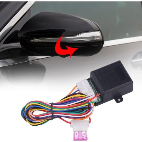 Universal 12V Car Side Mirror Folding System Auto Side Mirror Folding Kit Universal Car Styling Car Accessories