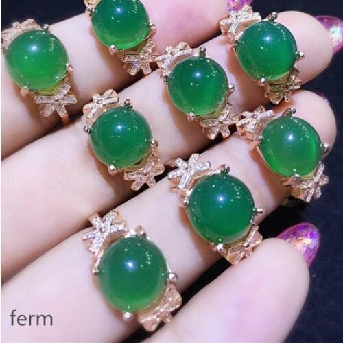 KJJEAXCMY boutique jewelry 925 Silver-inlaid Natural Garnet Female Ring Mini Support Detection