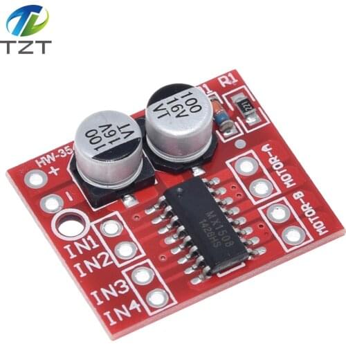 TZT 5A 2 way DC Motor Driver Module PWM Speed Dual H-Bridge Stepper L298N L9110