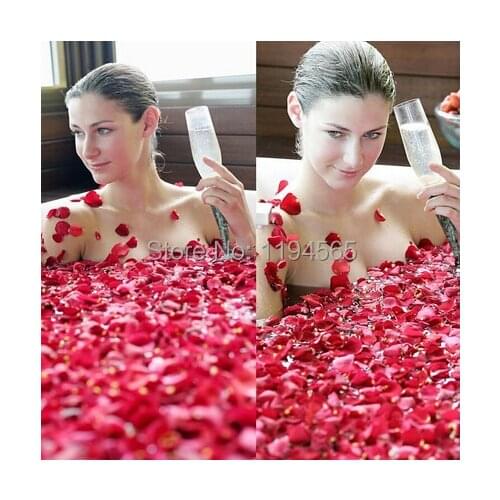 1KG SPA Bath Feet Beauty Care Products Wedding Photography Dry Petal Rose Flower Petals Supplies