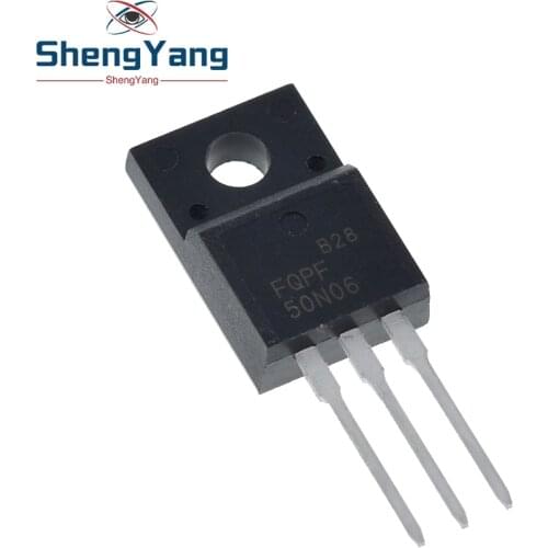 10pcs/lot FQPF50N06 50N06 TO-220F 60V 50A