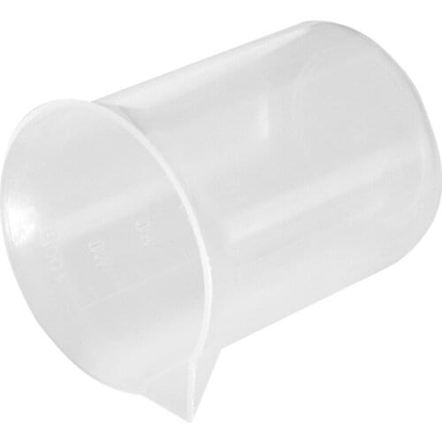 10pcs Measuring Cups 100mL Transparent Graduated Beaker Container Multi purpose Tool