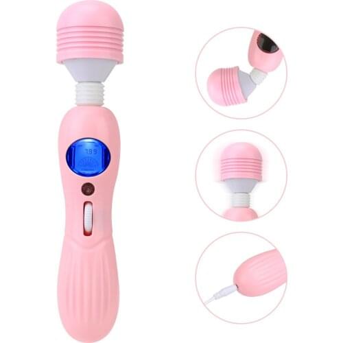 AV Stick Adults Products 9 Frequency 8 Speed Clitoris Stimulator G Spot Magic Wand Vibrators Female Masturbator