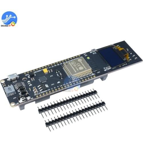 Wireless WiFi & Bluetooth Battery ESP32 0.96" 0.96 inch OLED Display Development Board Module Tool With 18650 Battery Case