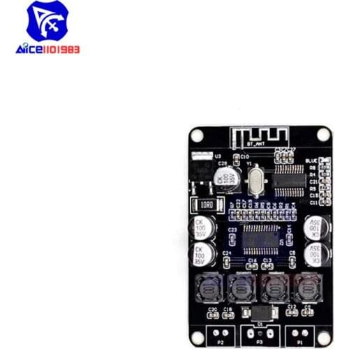 Diymore TPA3110 2x15W Bluetooth Wireless Digital Amplifier Module Stereo Audio Power Amplifier Board for DC 8V -26V VHM-313