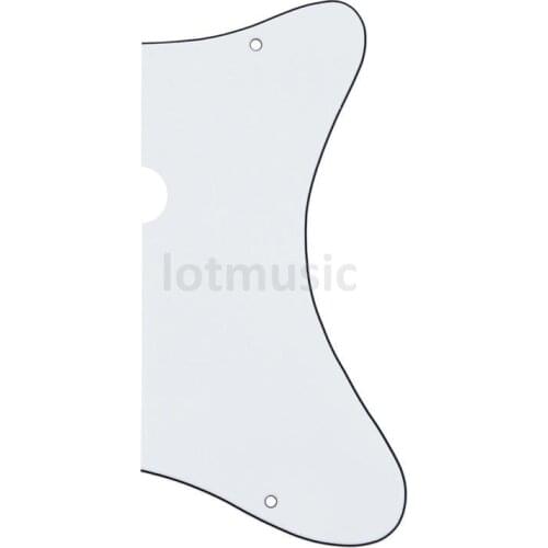 Electric Guitar Guitarra Pickguard Scratch Plate For Danelectro U2 Replacement Parts 3Ply White Mint Green